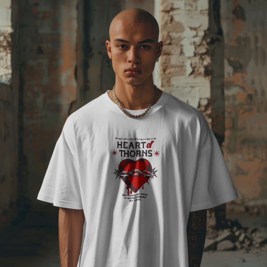 Red Heart of Thorns Tee