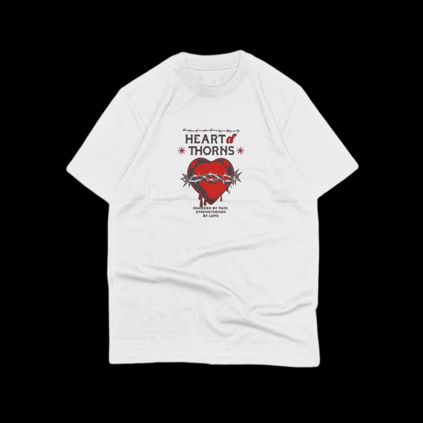 Red Heart of Thorns Tee
