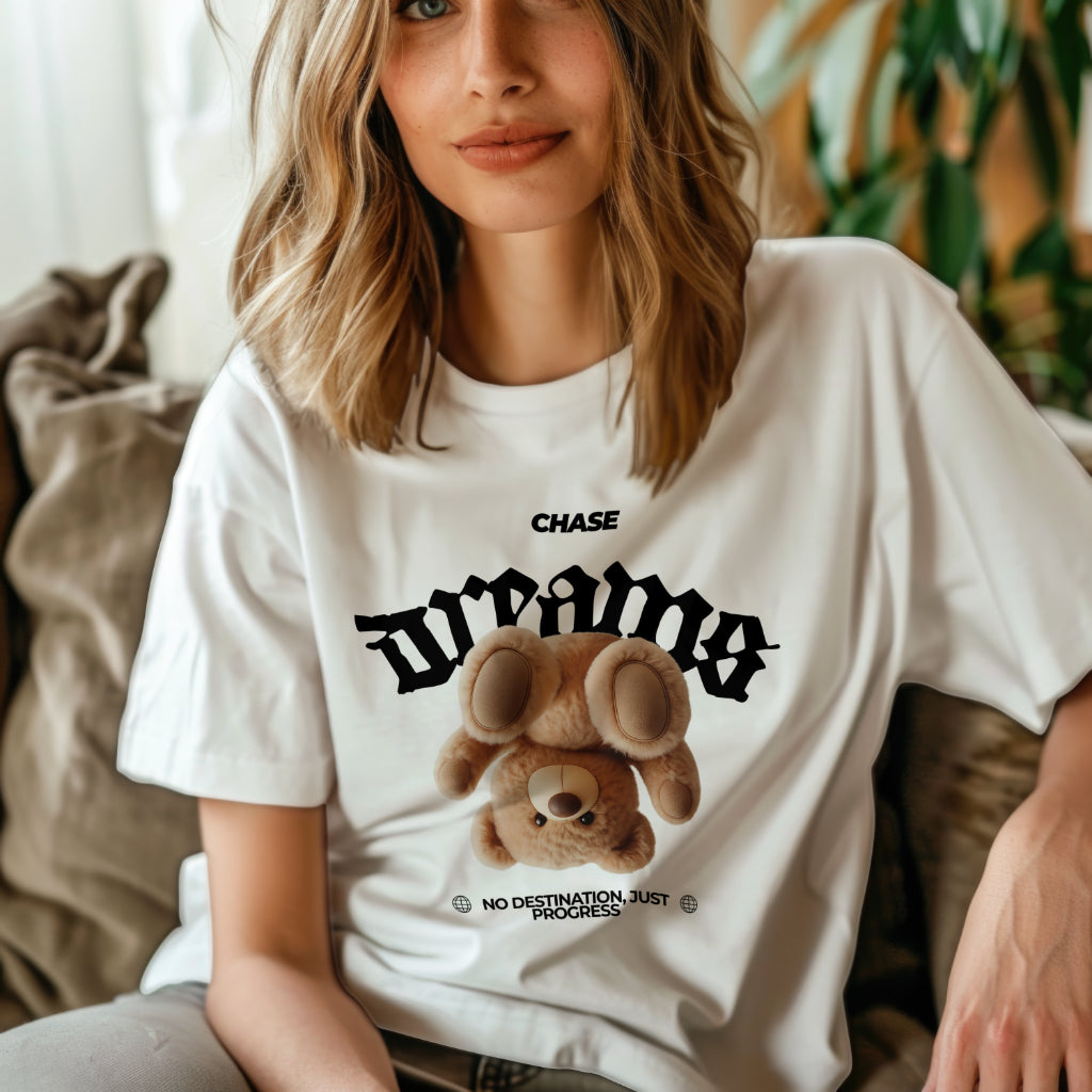 Chase Dreams Weißes T-Shirt